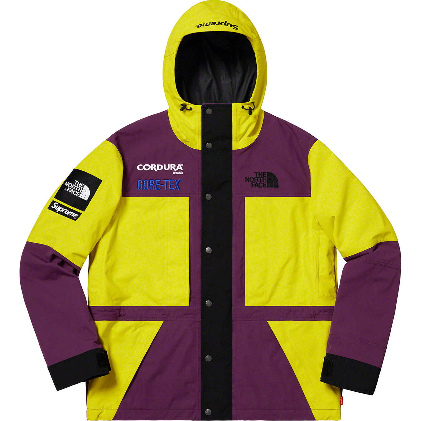 Supreme The North Face Expedition Jacket - Sulphur by Supreme in Clothing. Available at KershKicks for £825.00. A must-have for fans of Supreme looking to elevate their style with this Jacket.