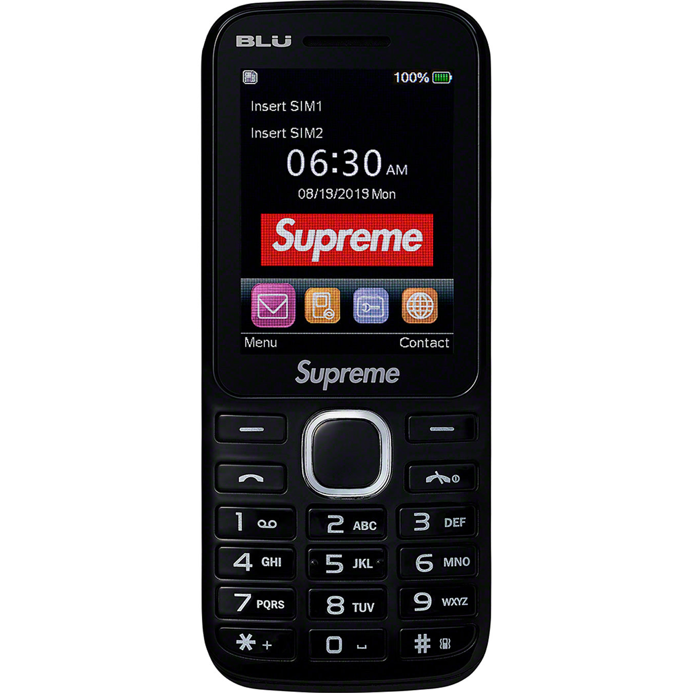 Supreme Blu Burner Phone - Black by Supreme in Clothing Accessories. Available at KershKicks for £225.00. A must-have for fans of Supreme looking to elevate their style with this Accessories.