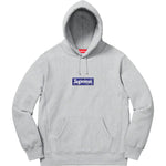 Supreme Bandana Box Logo Hooded Sweatshirt - Heather Grey