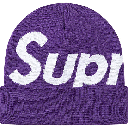 Supreme Big Logo Beanie (FW20) Purple from Supreme