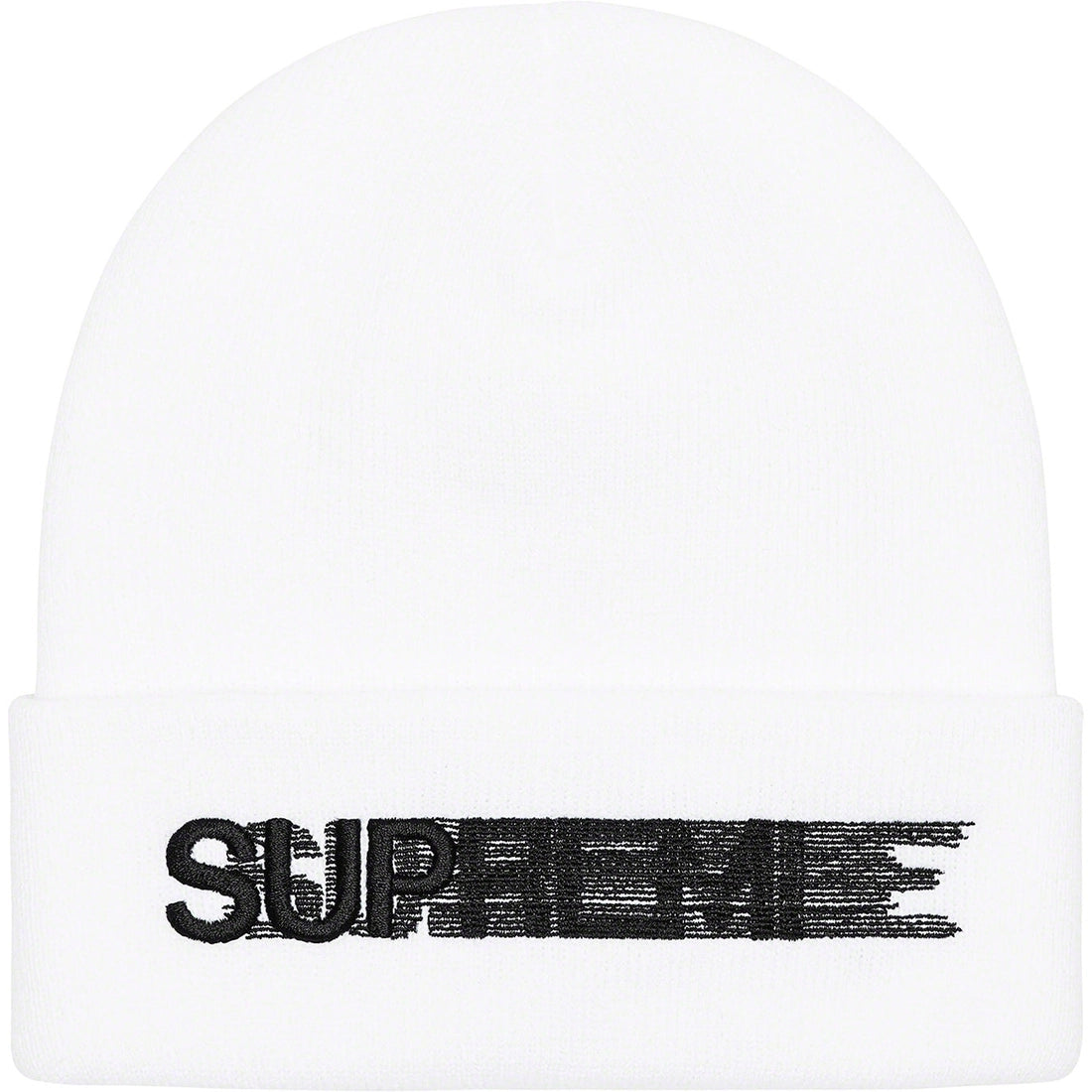 Supreme Motion Logo Beanie (SS23) White from Supreme