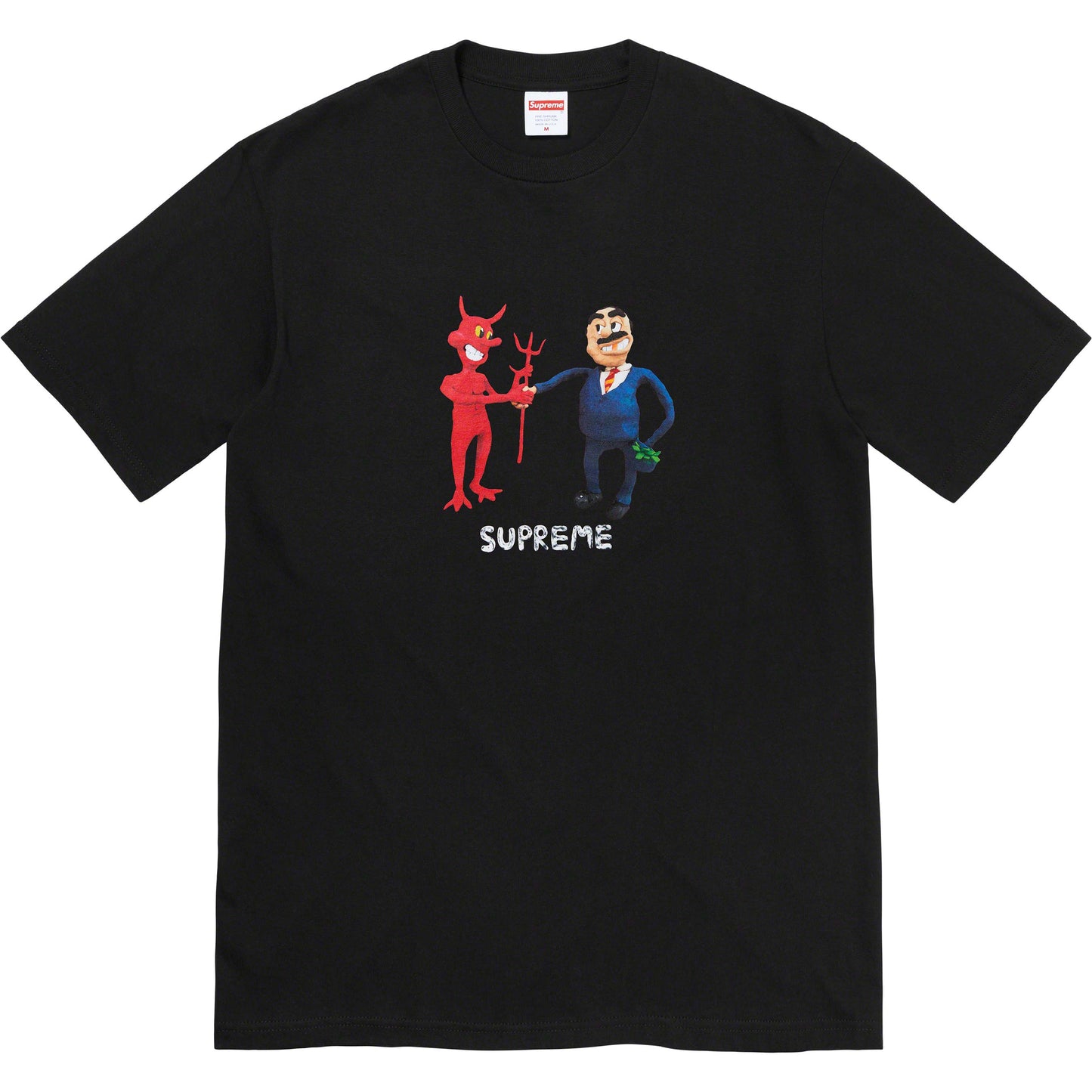 Supreme Business Tee Black by Supreme in . Available at KershKicks for £80.00. A must-have for fans of Supreme looking to elevate their style with this T-Shirt.