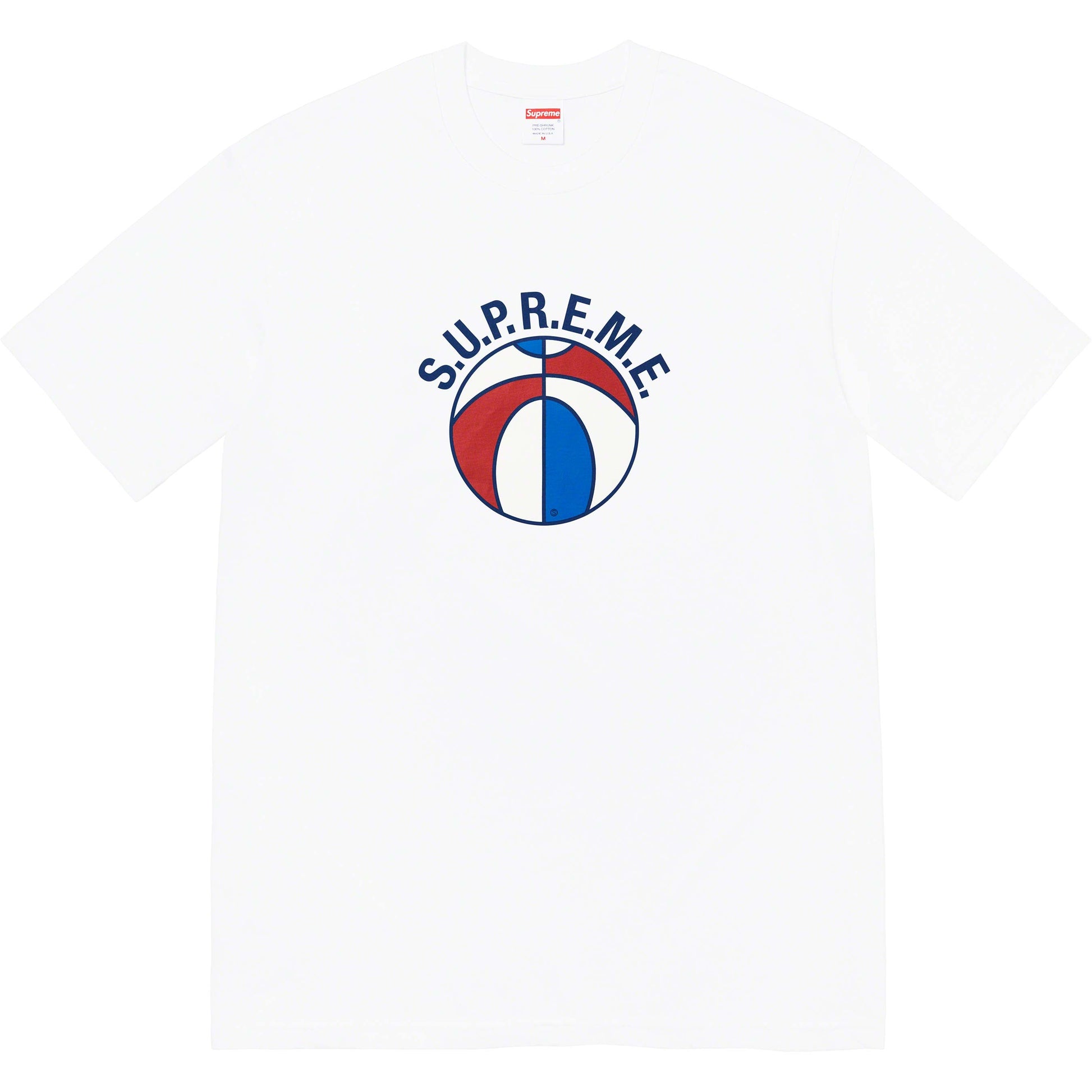 Supreme League Tee White by Supreme in . Available at KershKicks for £75.00. A must-have for fans of Supreme looking to elevate their style with this T-Shirt.