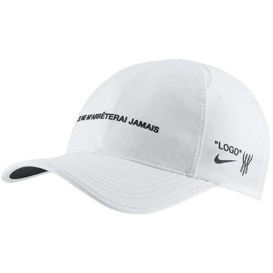 OFF-WHITE x Virgil x Serena Cap White by Nike in Hats. Available at KershKicks for £120.00. A must-have for fans of Nike looking to elevate their style with this Hats.
