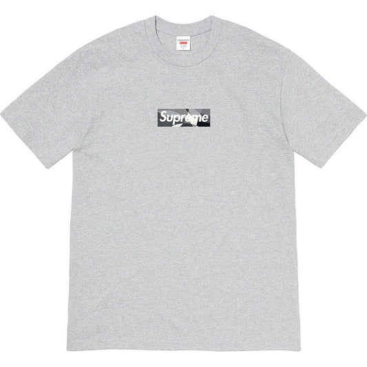 Supreme Emilio Pucci Box Logo Tee Heather Grey Black by Supreme in . Available at KershKicks for £135.00. A must-have for fans of Supreme looking to elevate their style with this T-Shirt.