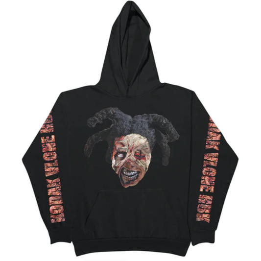 Kodak Black x Vlone Zombie Hoodie Black by Vlone in . Available at KershKicks for £250.00. A must-have for fans of Vlone looking to elevate their style with this Hoodie.