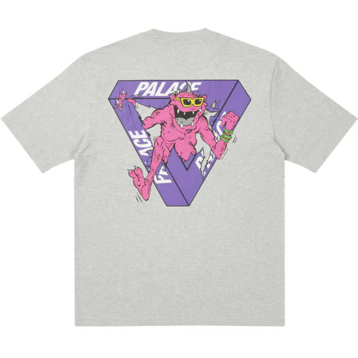 Palace M-Zone Mutant Ripper T-shirt Grey Marl from Palace