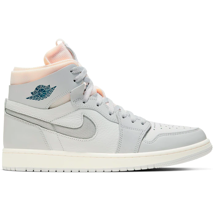 Jordan 1 High Zoom Air CMFT London by Jordan's in Shoes. Available at KershKicks for £250.00. A must-have for fans of Jordan's looking to elevate their style with this Shoes.