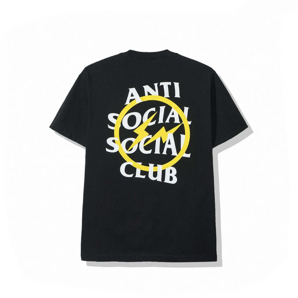 Anti Social Social Club x Fragment Tee - Yellow by Anti Social Social Club in . Available at KershKicks for £85.00. A must-have for fans of Anti Social Social Club looking to elevate their style with this T-Shirt.