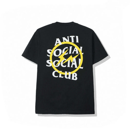 Anti Social Social Club x Fragment Tee - Yellow by Anti Social Social Club in . Available at KershKicks for £85.00. A must-have for fans of Anti Social Social Club looking to elevate their style with this T-Shirt.