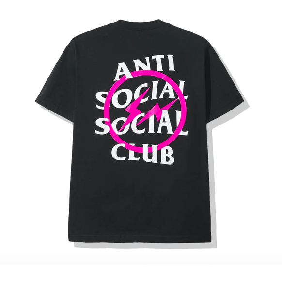 Anti Social Social Club Fragment Tee - Pink from Anti Social Social Club