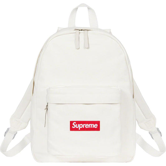 Supreme Canvas Backpack White from Supreme