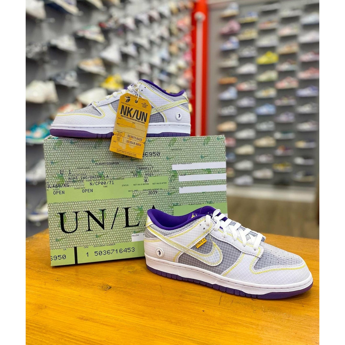 Nike Dunk Low Union Passport Pack Court Purple from Nike