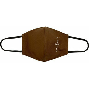 Travis Scott Cactus Jack Face Mask Brown by Travis Scott in Clothing Accessories. Available at KershKicks for £75.00. A must-have for fans of Travis Scott looking to elevate their style with this Accessories.