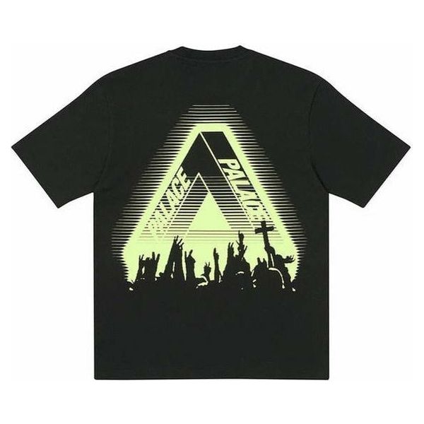 Palace Tri-Cult Tee GID by Palace in . Available at KershKicks for £95.00. A must-have for fans of Palace looking to elevate their style with this T-Shirt.