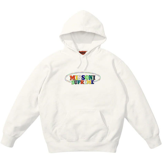 Supreme Missoni Hooded Sweatshirt White by Supreme from £213.00