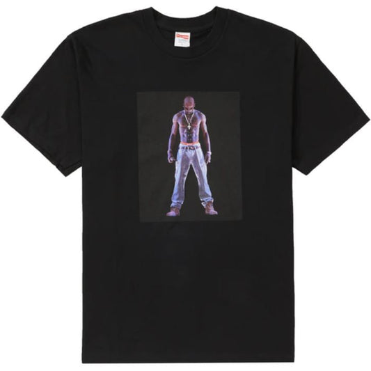 Supreme Tupac Hologram Tee Black by Supreme in . Available at KershKicks for £95.00. A must-have for fans of Supreme looking to elevate their style with this T-Shirt.