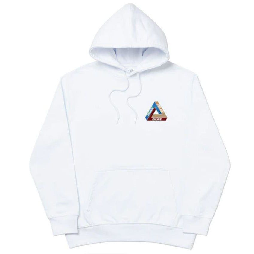 Palace Tri-Tex Hood White by Palace in . Available at KershKicks for £185.00. A must-have for fans of Palace looking to elevate their style with this Hoodie.