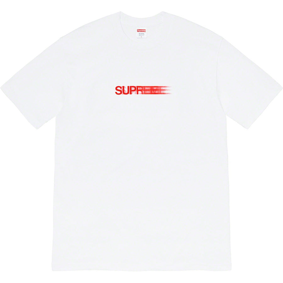 Supreme Motion Logo Tee - White from Supreme