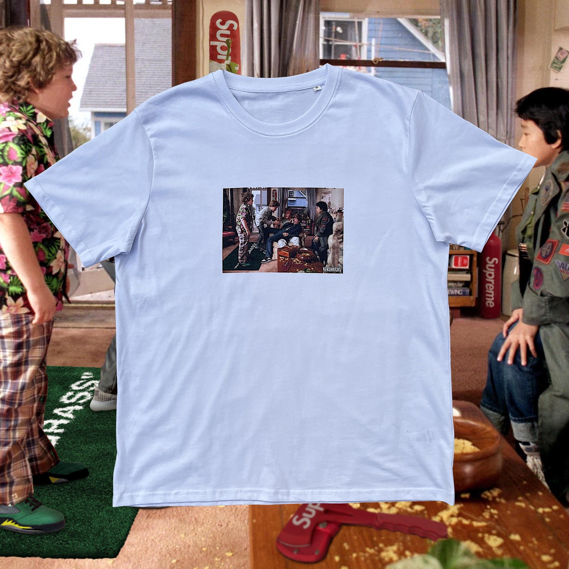 Truffle Shuffle Tee by KershKicks in . Available at KershKicks for £35.00. A must-have for fans of KershKicks looking to elevate their style with this T-Shirt.