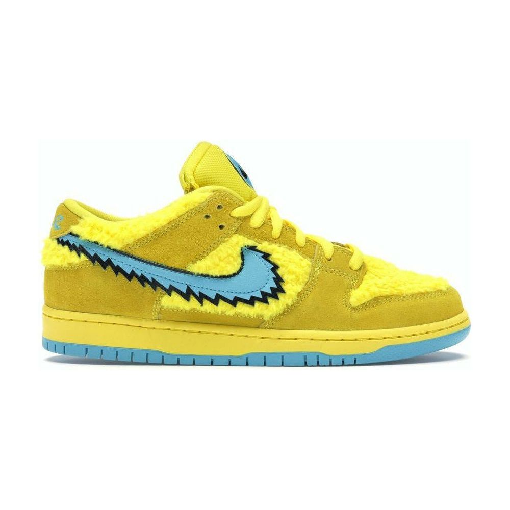 Nike SB Dunk Low Grateful Dead Bears Opti Yellow by Nike in Shoes. Available at KershKicks for £800.00. A must-have for fans of Nike looking to elevate their style with this Shoes.