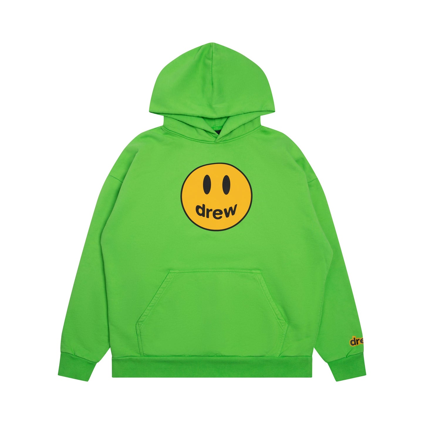 Drew House Mascot Hoodie - Lime by Drew House in . Available at KershKicks for £250.00. A must-have for fans of Drew House looking to elevate their style with this Hoodie.