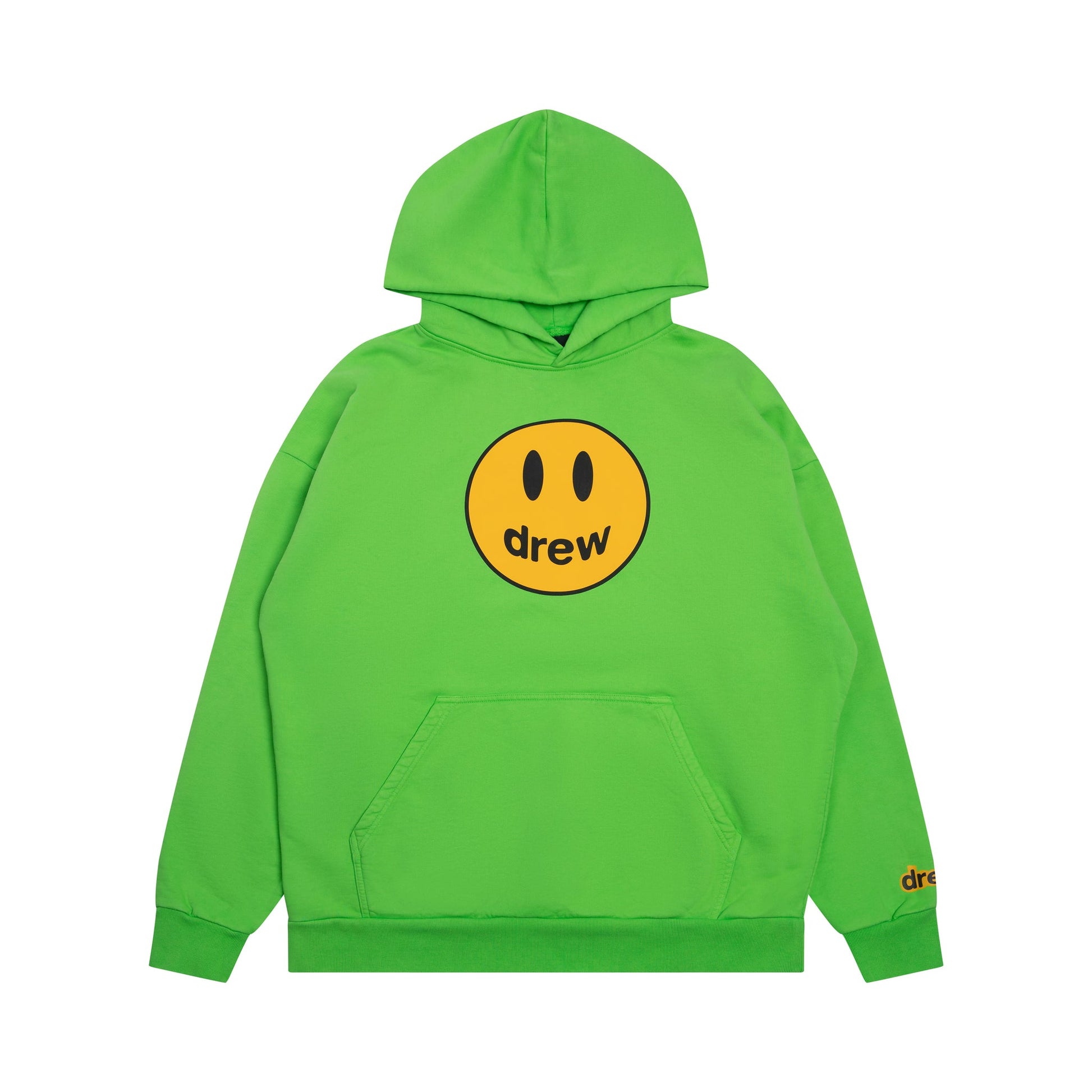 Drew House Mascot Hoodie - Lime by Drew House in . Available at KershKicks for £250.00. A must-have for fans of Drew House looking to elevate their style with this Hoodie.