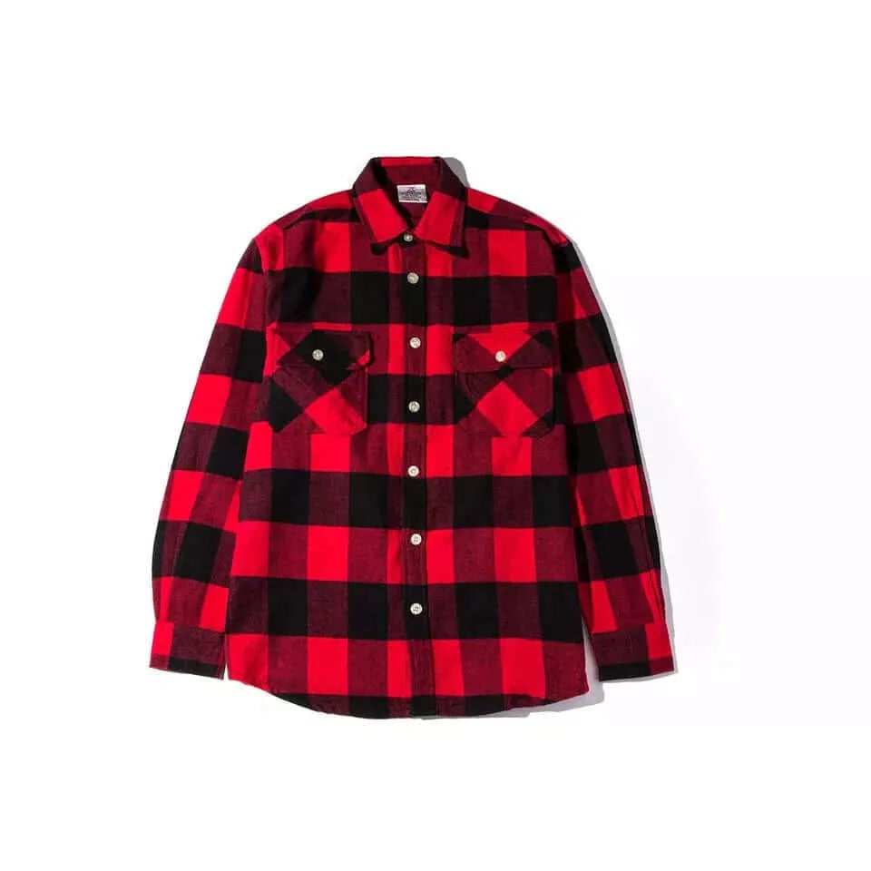 Anti Social Social Club Red Flannel by Anti Social Social Club in . Available at KershKicks for £150.00. A must-have for fans of Anti Social Social Club looking to elevate their style with this Hoodie.
