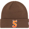 Supreme New Era S Logo Beanie - Brown
