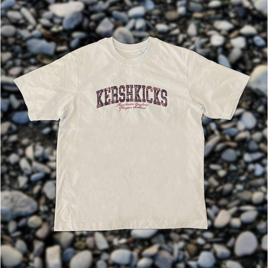 KERSHKICKS CAMO TEE by KershKicks in . Available at KershKicks for £30.00. A must-have for fans of KershKicks looking to elevate their style with this T-Shirt.