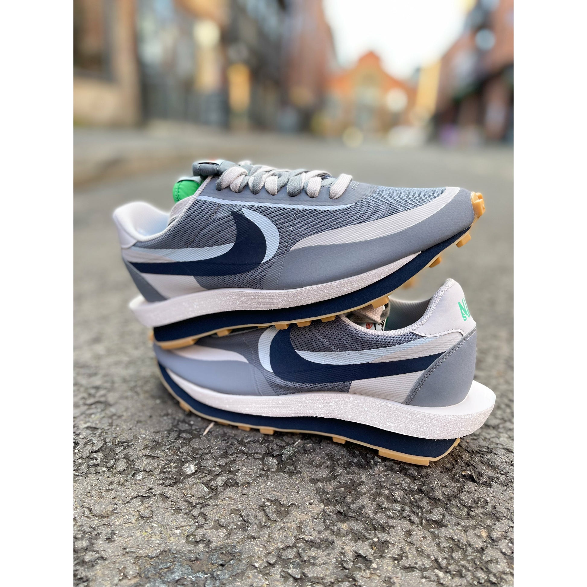 Nike LD Waffle Sacai CLOT Kiss of Death 2 Cool Grey by Nike in Shoes. Available at KershKicks for £250.00. A must-have for fans of Nike looking to elevate their style with this Shoes.
