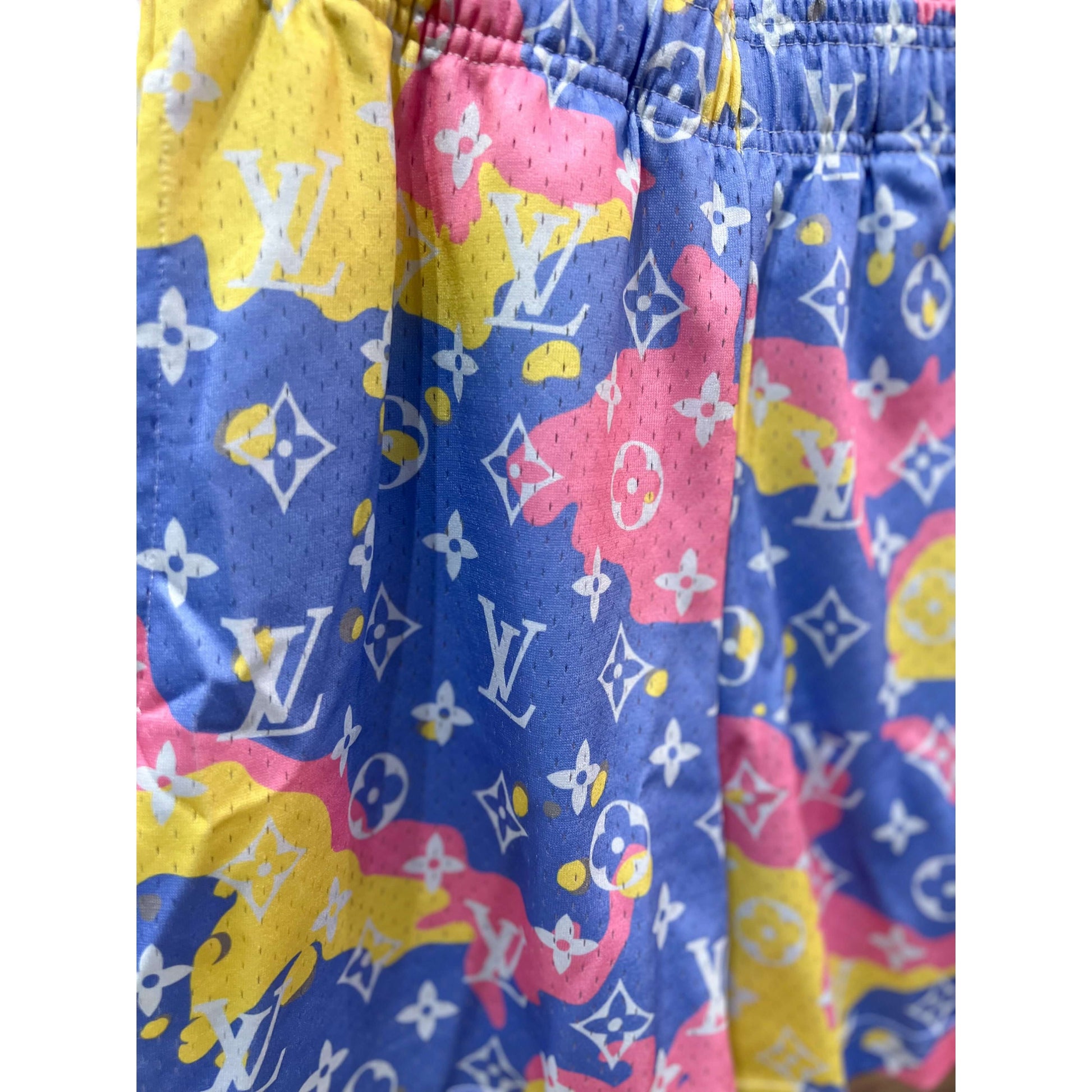 Bravest Studios Camo Shorts - Cotton Candy Blue by Bravest Studios in Shorts. Available at KershKicks for £100.00. A must-have for fans of Bravest Studios looking to elevate their style with this Shorts.