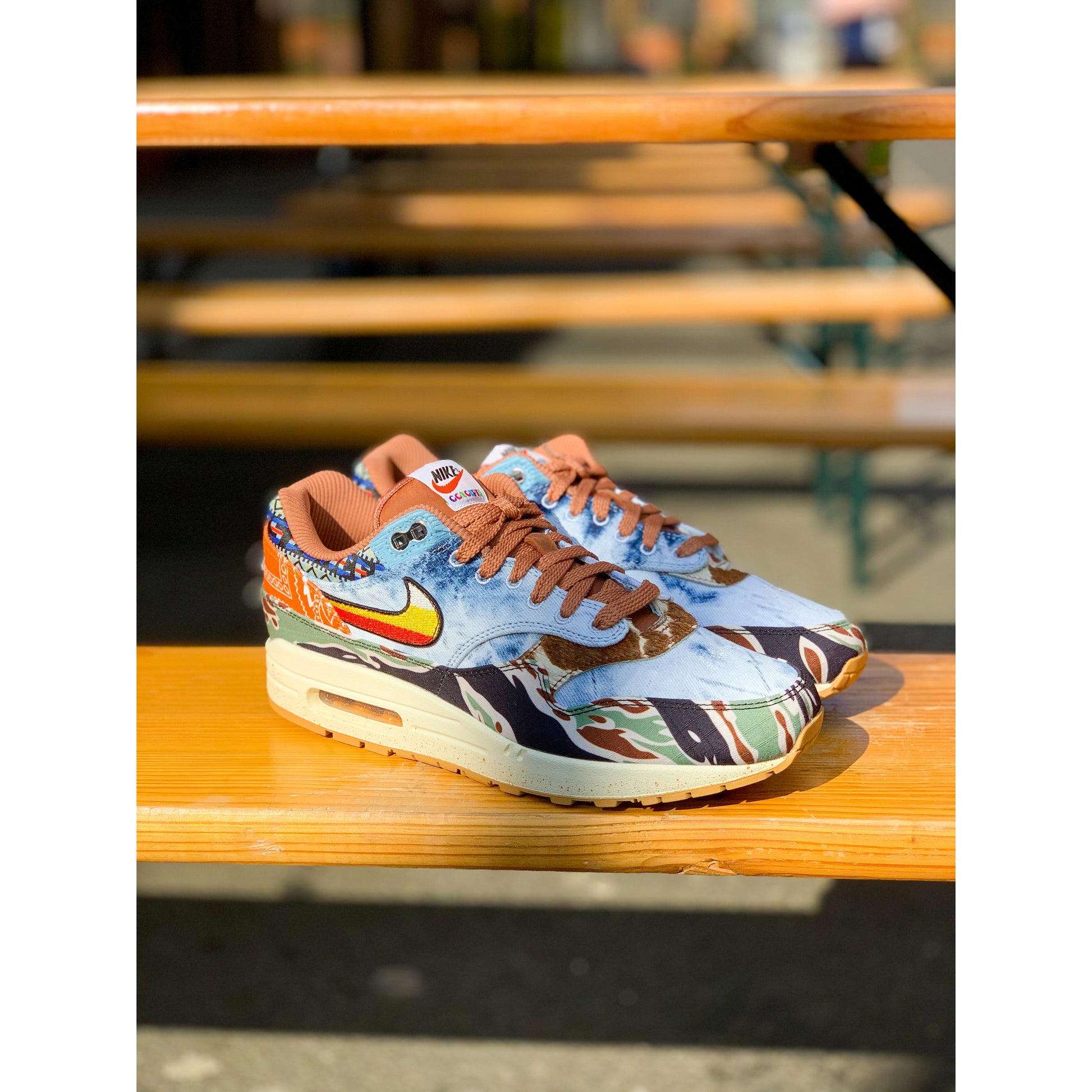 Nike Air Max 1 SP Concepts Heavy by Nike in Shoes. Available at KershKicks for £210.00. A must-have for fans of Nike looking to elevate their style with this Shoes.