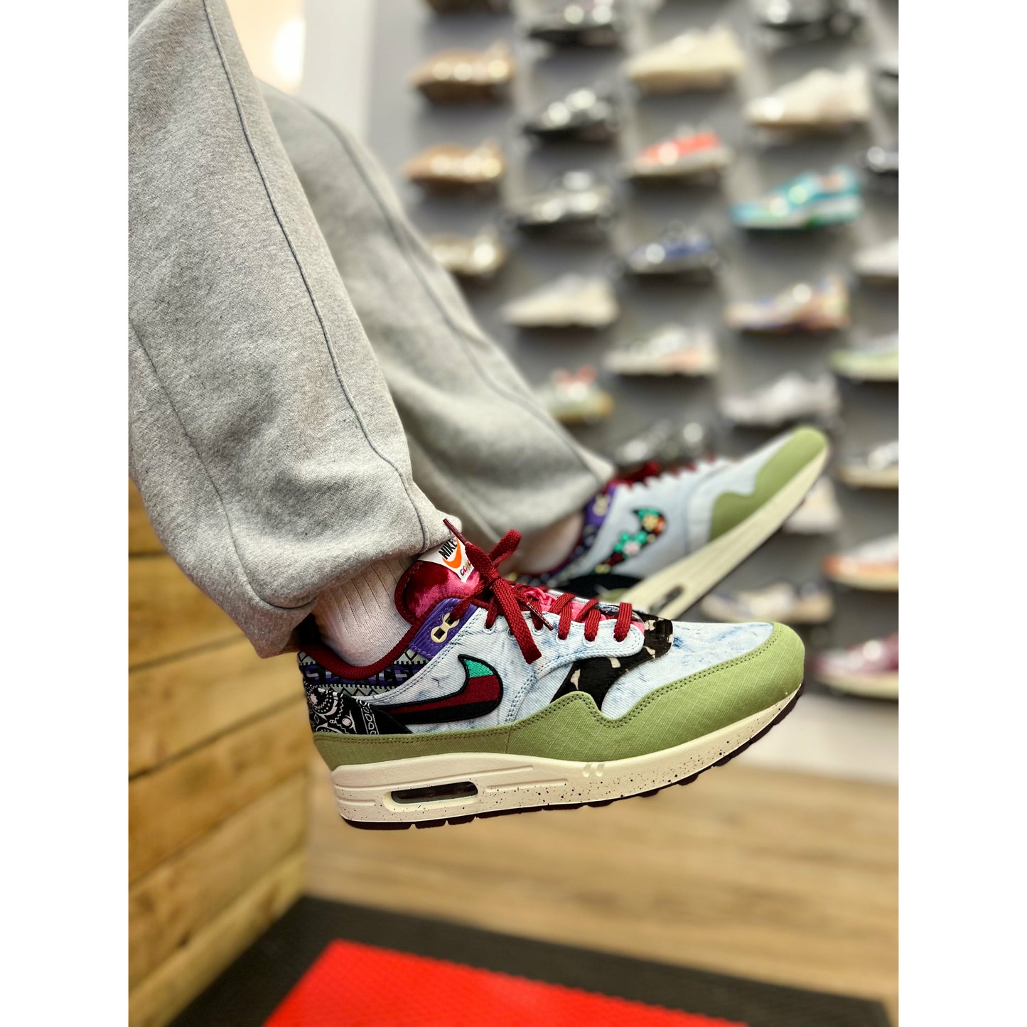 Nike Air Max 1 SP Concepts Mellow by Nike in Shoes. Available at KershKicks for £200.00. A must-have for fans of Nike looking to elevate their style with this Shoes.