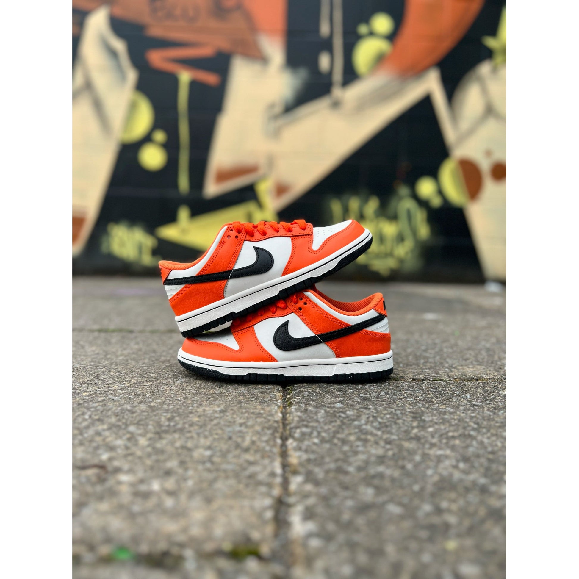 Nike Dunk Low Halloween (GS) (2022) by Nike in Shoes. Available at KershKicks for £50.00. A must-have for fans of Nike looking to elevate their style with this Shoes.