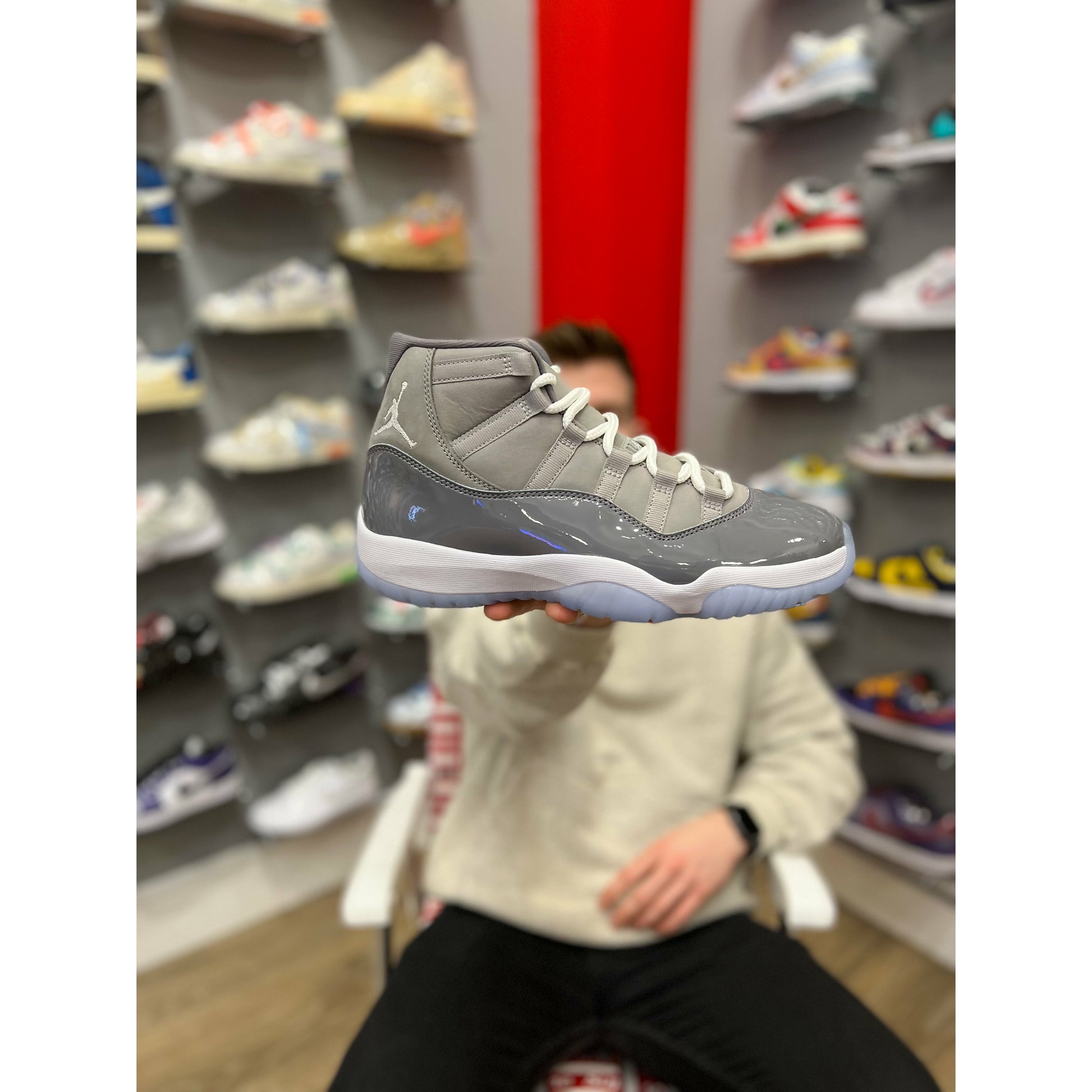 Jordan 11 Retro Cool Grey (2021) by Jordan's in Shoes. Available at KershKicks for £285.00. A must-have for fans of Jordan's looking to elevate their style with this Shoes.
