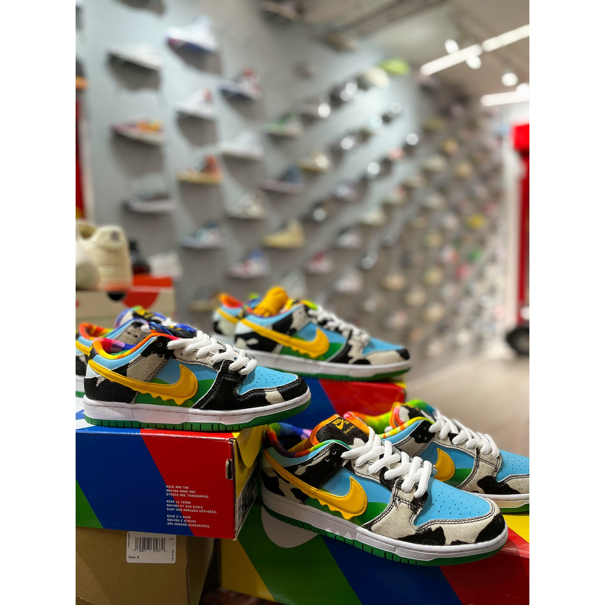 Nike SB Dunk Low Ben & Jerry's Chunky Dunky by Nike in Shoes. Available at KershKicks for £1700.00. A must-have for fans of Nike looking to elevate their style with this Shoes.