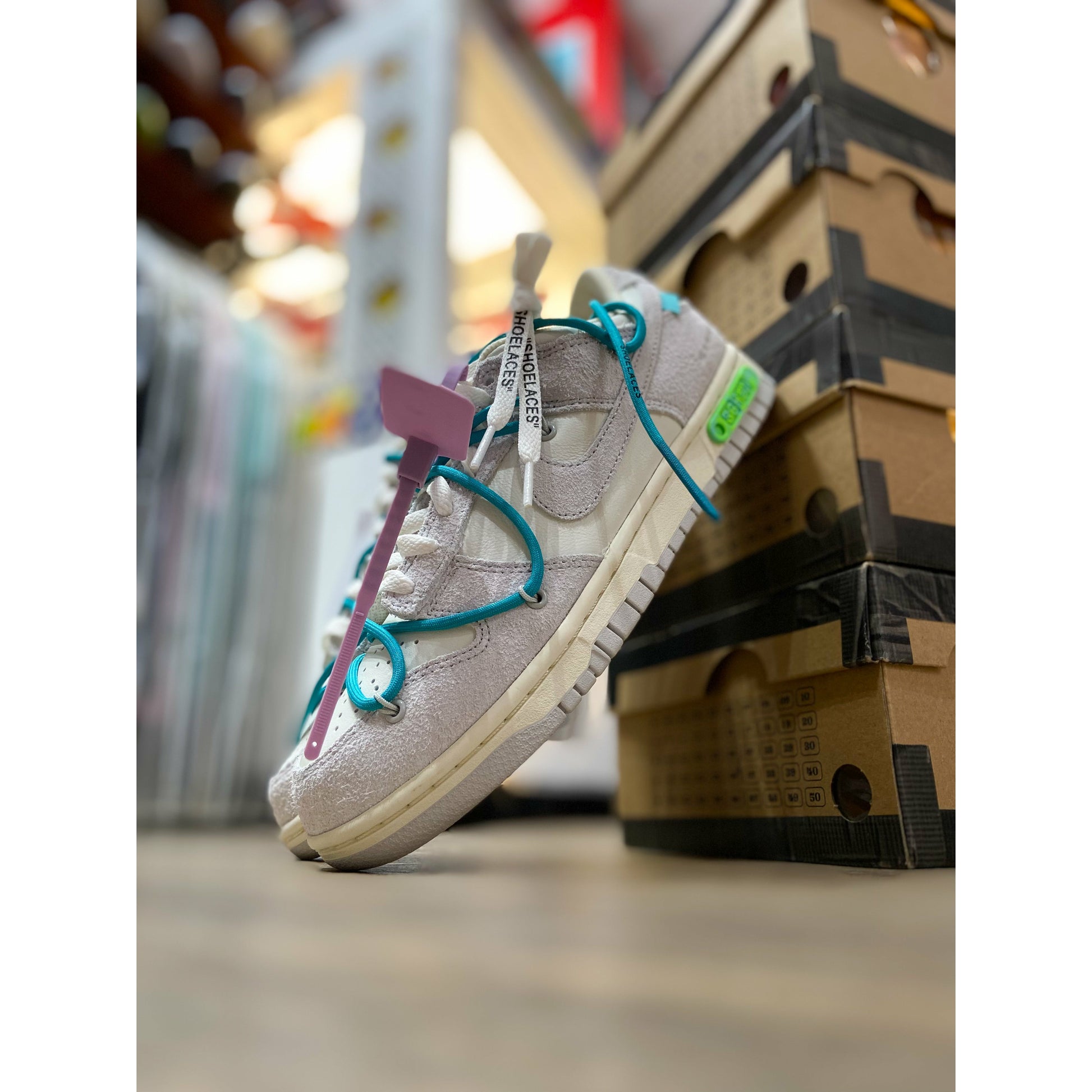Nike Dunk Low Off-White Lot 36 by Nike in Shoes. Available at KershKicks for £500.00. A must-have for fans of Nike looking to elevate their style with this Shoes.