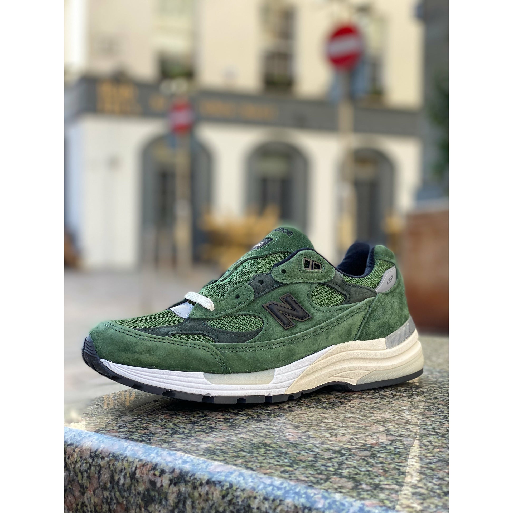 New Balance 992 JJJJound Green by New Balance in Shoes. Available at KershKicks for £900.00. A must-have for fans of New Balance looking to elevate their style with this Shoes.