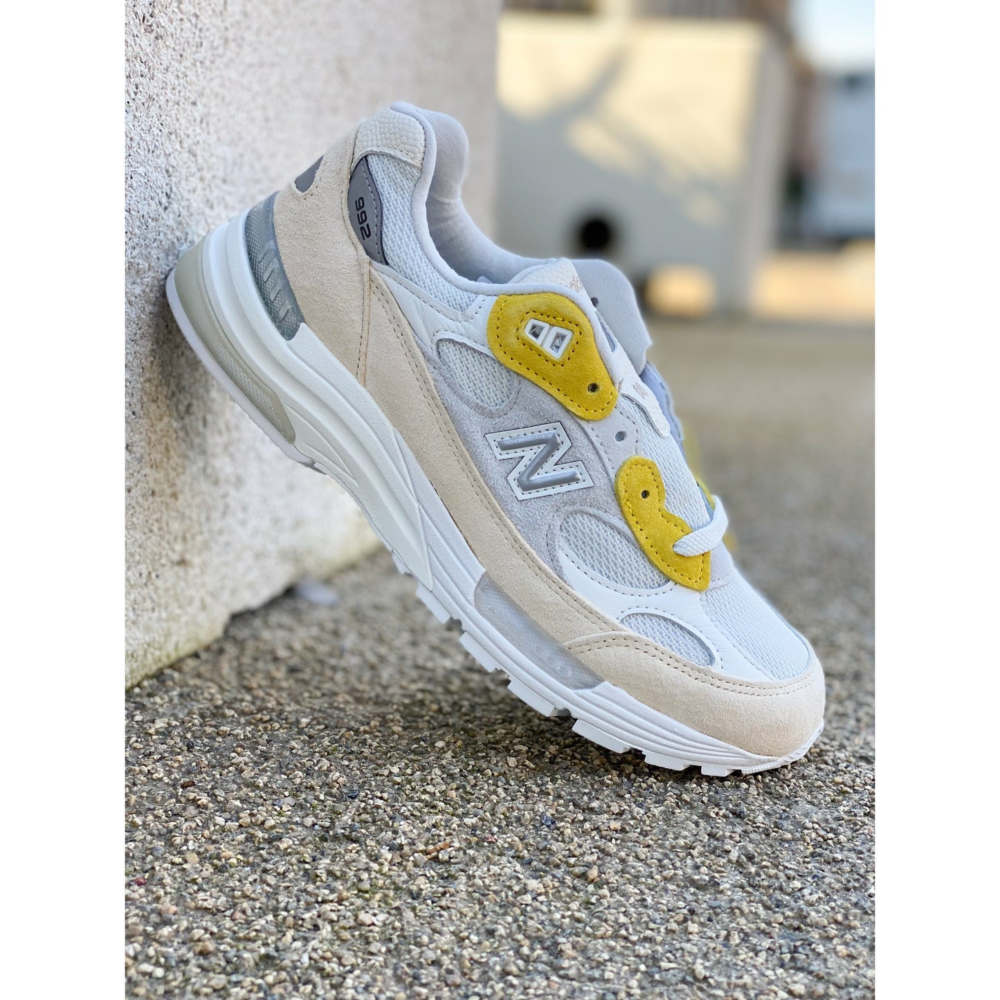 New Balance 992 Paperboy Fried Egg from New Balance