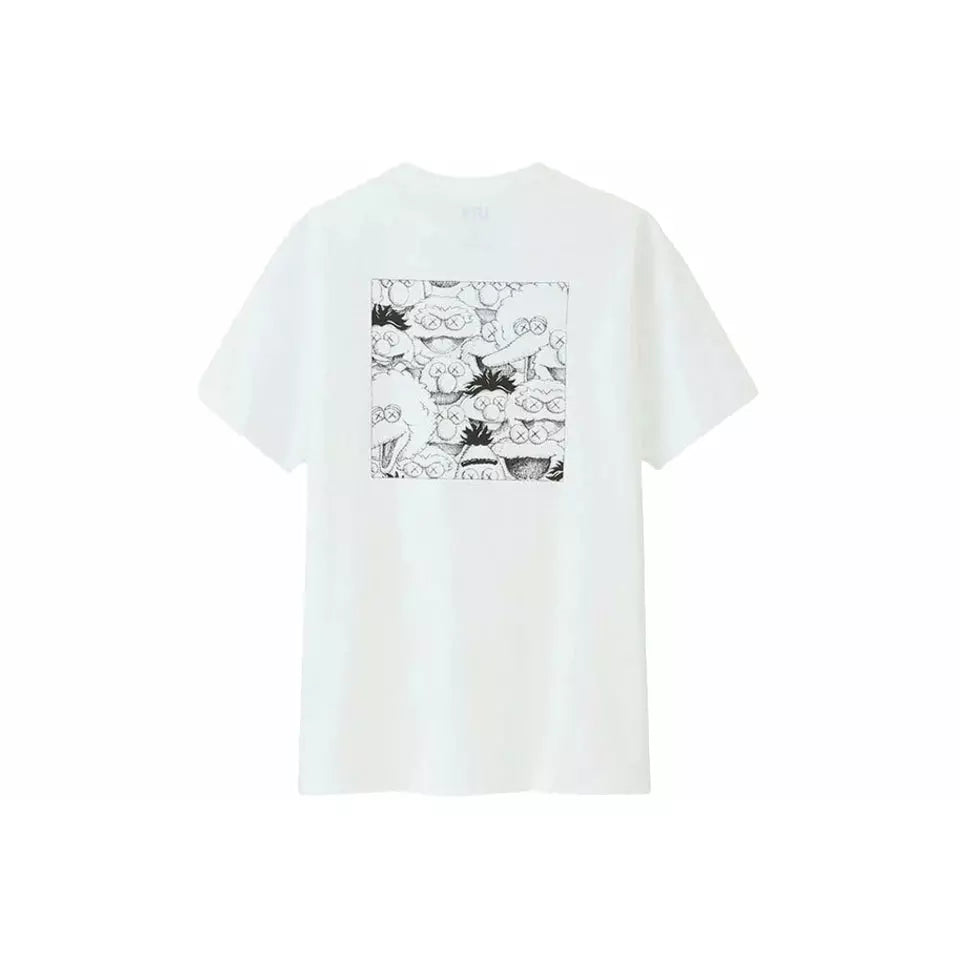 Kaws x Uniqlo XX Pocket Tee - White by Kaws in . Available at KershKicks for £100.00. A must-have for fans of Kaws looking to elevate their style with this T-Shirt.