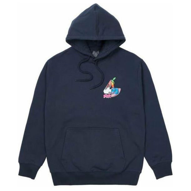 Palace Mix Up Hood Navy by Palace in . Available at KershKicks for £175.00. A must-have for fans of Palace looking to elevate their style with this Hoodie.