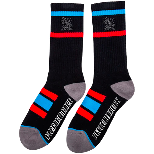 Travis Scott JACKBOYS Socks Black/Blue/Red by Travis Scott in Clothing Accessories. Available at KershKicks for £60.00. A must-have for fans of Travis Scott looking to elevate their style with this Accessories.