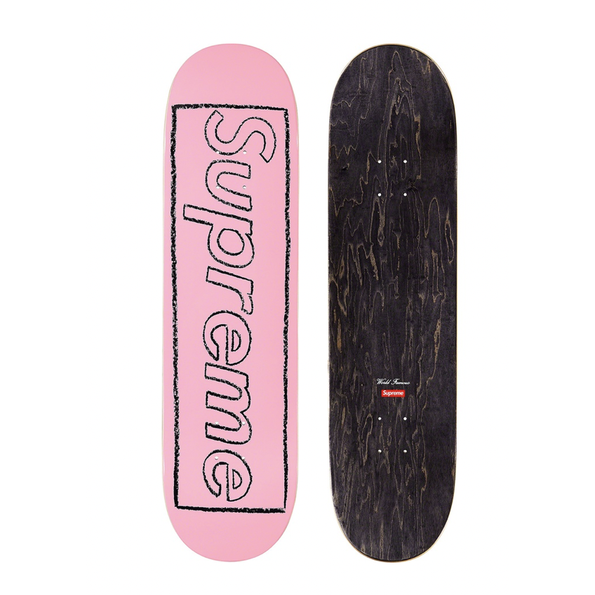 KAWS Chalk Logo Skateboard from Supreme