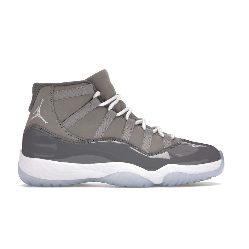 Jordan 11 Retro Cool Grey (2021) by Jordan's in Shoes. Available at KershKicks for £285.00. A must-have for fans of Jordan's looking to elevate their style with this Shoes.