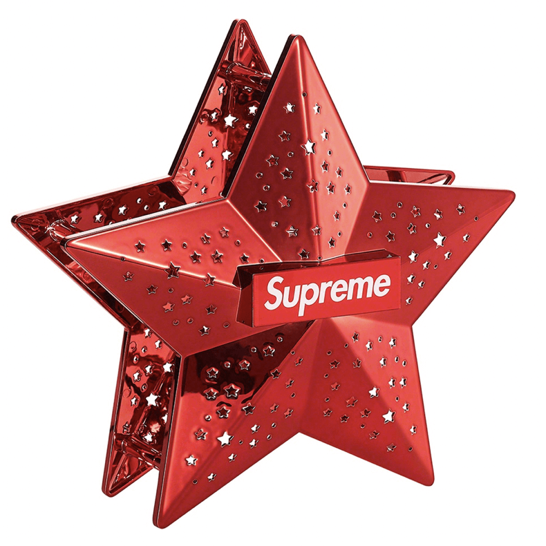 CHRISTMAS TREE TOPPER by Supreme in Clothing Accessories. Available at KershKicks for £75.00. A must-have for fans of Supreme looking to elevate their style with this Accessories.