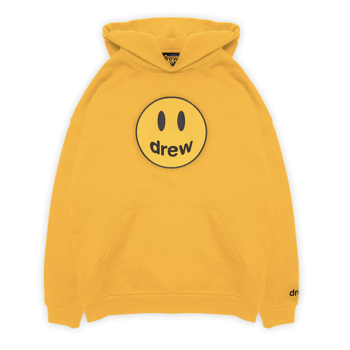 Drew House mascot hoodie golden yellow from Drew House