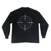 Kanye West Bullseye DONDA Chicago Listening Event L/S T-shirt Black