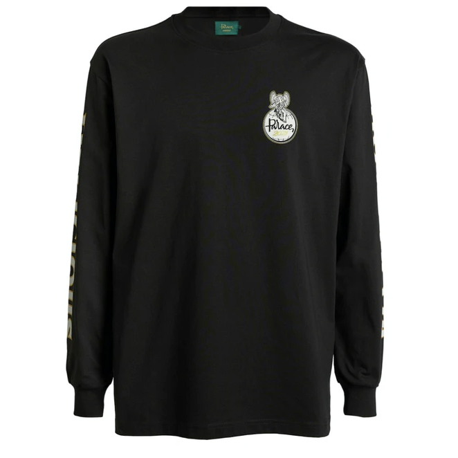 Palace x Harrods L/S T-shirt - Black from Palace