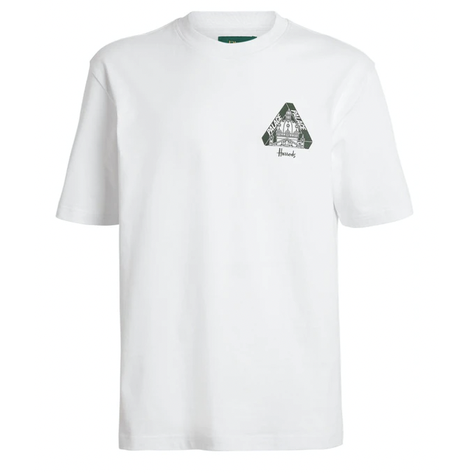 Palace x Harrods Logo T-shirt White from Palace